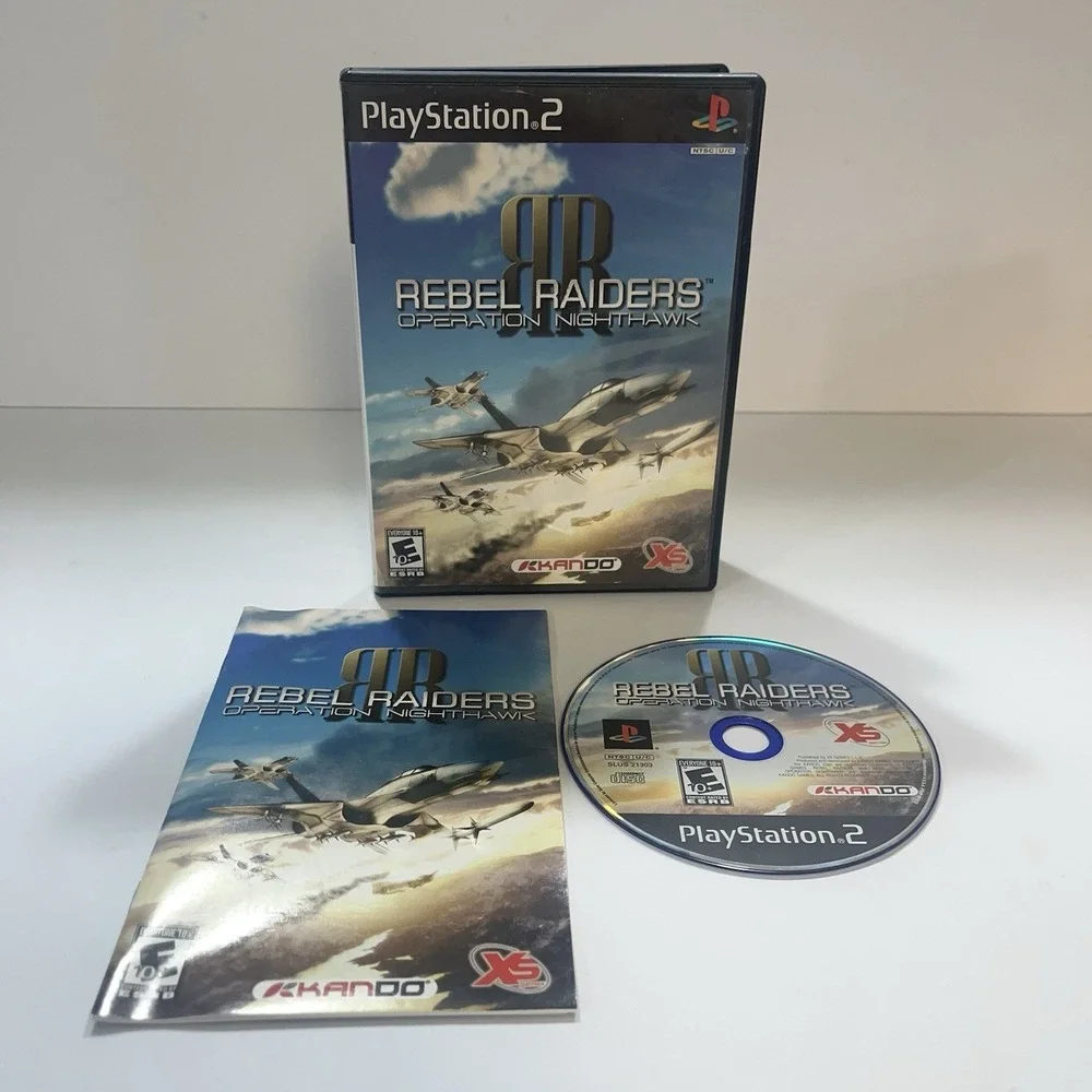 Rebel Raiders: Operation Nighthawk Sony PlayStation 2, 2006 PS2 CIB Complete